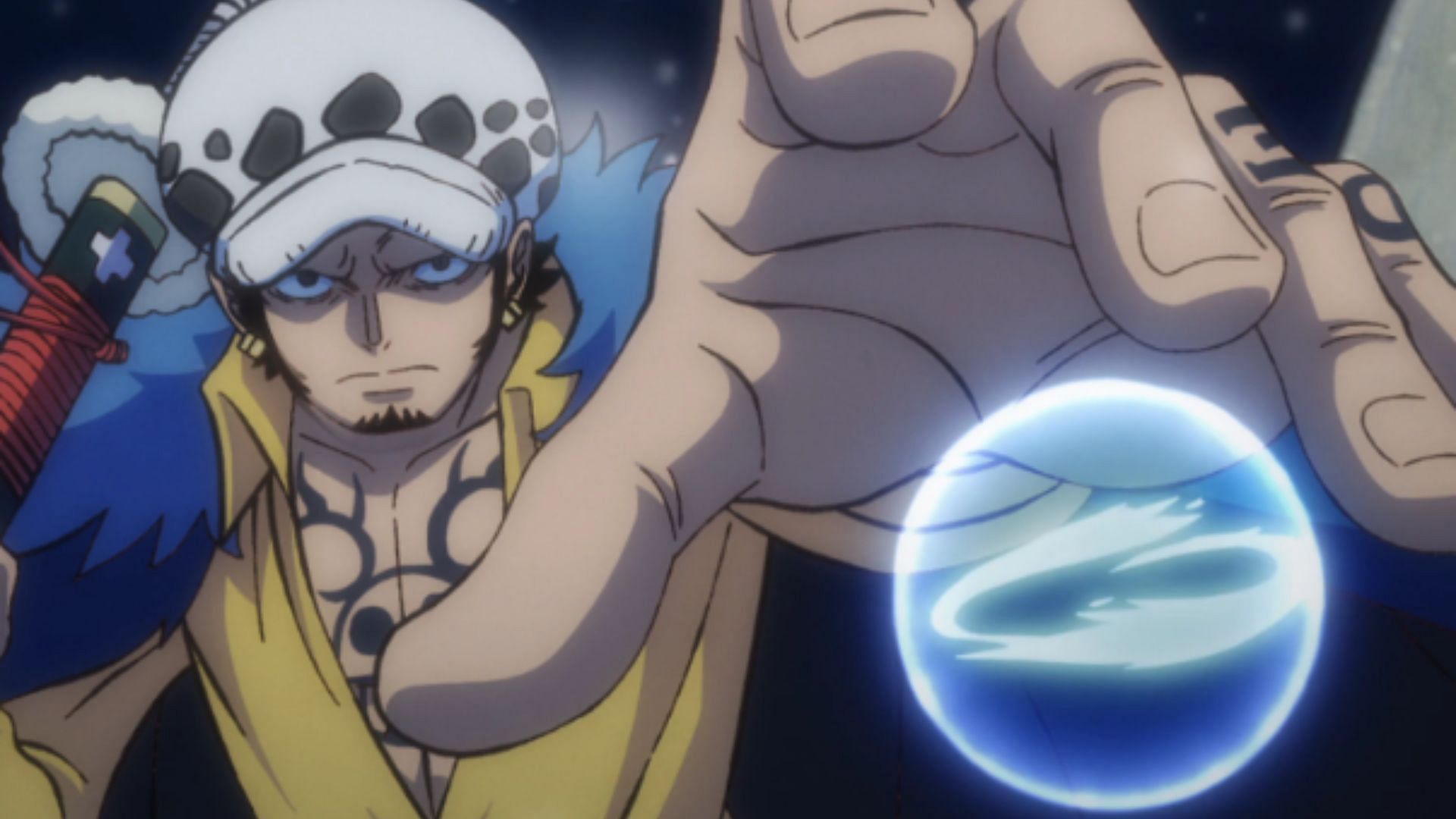Trafalgar D. Water Law (Image via Toei Animation)